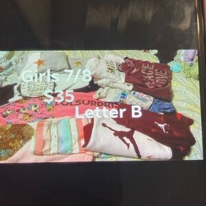 Girls 7/8 warmer clothing